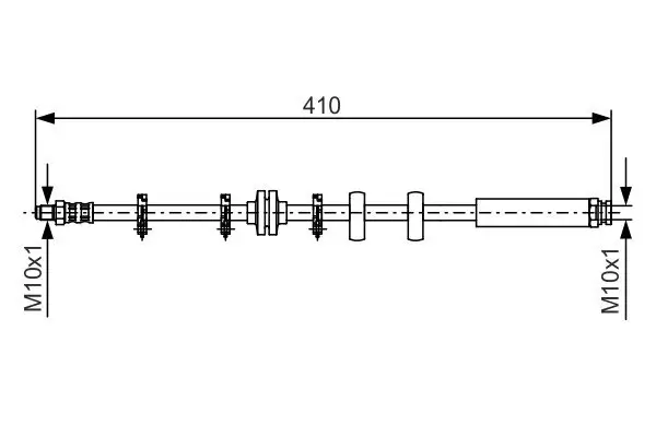 Bremsschlauch BOSCH 1 987 476 639