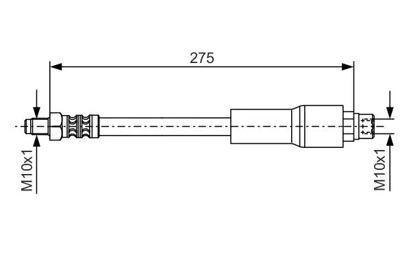 Bremsschlauch BOSCH 1 987 476 649