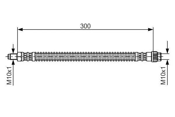 Bremsschlauch BOSCH 1 987 476 679