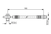 Bremsschlauch BOSCH 1 987 476 719