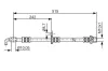 Bremsschlauch BOSCH 1 987 476 780