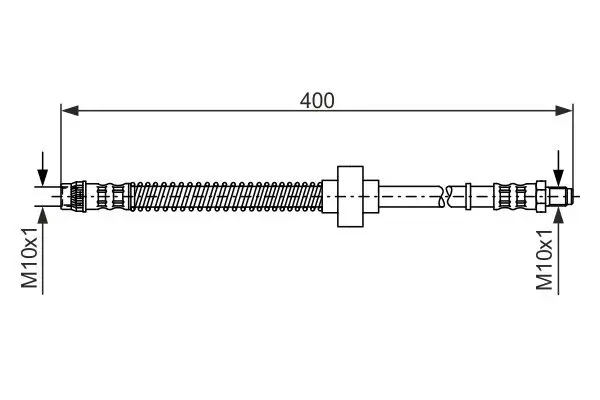 Bremsschlauch BOSCH 1 987 476 844