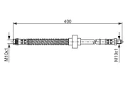 Bremsschlauch BOSCH 1 987 476 844