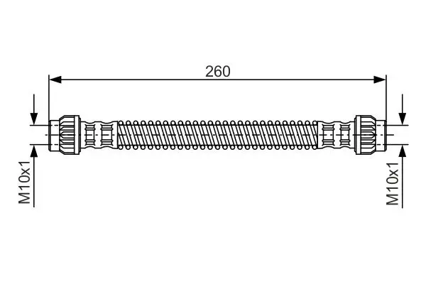 Bremsschlauch BOSCH 1 987 476 869