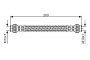 Bremsschlauch BOSCH 1 987 476 869