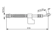 Bremsschlauch BOSCH 1 987 476 897