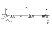 Bremsschlauch BOSCH 1 987 476 902