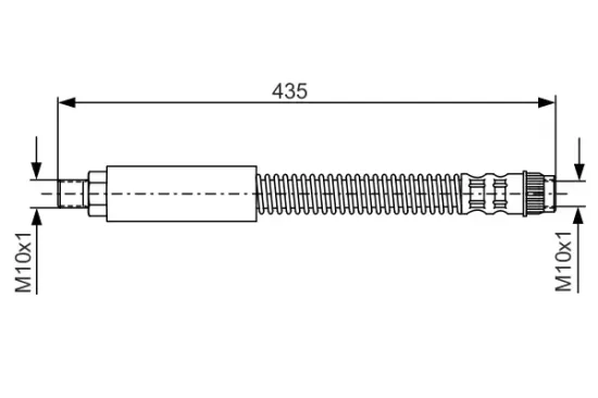 Bremsschlauch BOSCH 1 987 476 905 Bild Bremsschlauch BOSCH 1 987 476 905