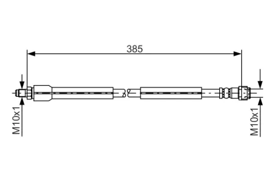 Bremsschlauch Vorderachse BOSCH 1 987 476 949 Bild Bremsschlauch Vorderachse BOSCH 1 987 476 949