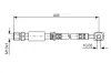 Bremsschlauch Vorderachse BOSCH 1 987 476 975