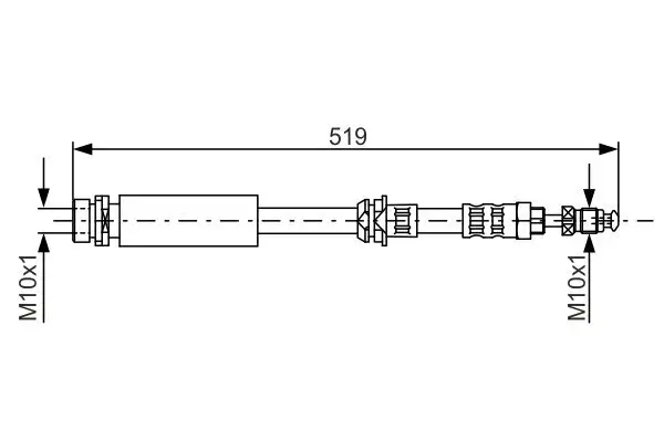 Bremsschlauch BOSCH 1 987 476 993