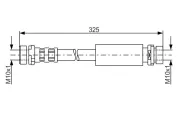 Bremsschlauch BOSCH 1 987 476 994