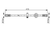 Bremsschlauch BOSCH 1 987 476 999