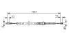 Seilzug, Feststellbremse BOSCH 1 987 477 077 Bild Seilzug, Feststellbremse BOSCH 1 987 477 077