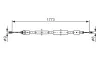 Seilzug, Feststellbremse hinten links hinten links BOSCH 1 987 477 590 Bild Seilzug, Feststellbremse hinten links hinten links BOSCH 1 987 477 590