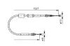 Seilzug, Feststellbremse hinten links hinten rechts BOSCH 1 987 477 730 Bild Seilzug, Feststellbremse hinten links hinten rechts BOSCH 1 987 477 730