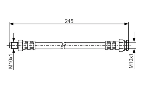 Bremsschlauch BOSCH 1 987 481 013 Bild Bremsschlauch BOSCH 1 987 481 013