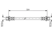 Bremsschlauch BOSCH 1 987 481 016