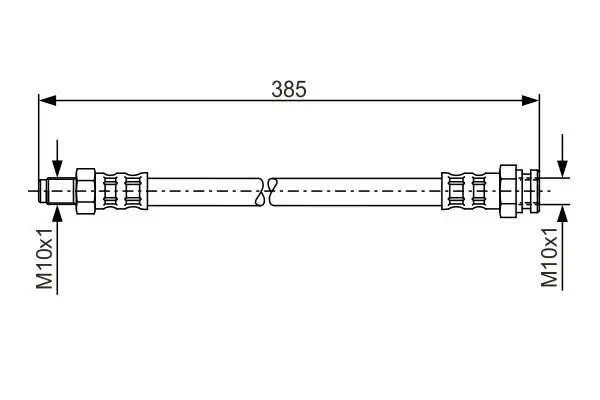 Bremsschlauch BOSCH 1 987 481 018