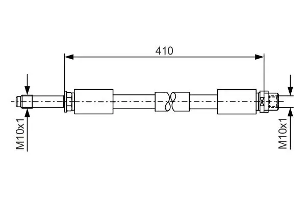 Bremsschlauch BOSCH 1 987 481 020