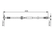 Bremsschlauch BOSCH 1 987 481 023