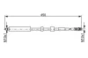 Bremsschlauch Vorderachse BOSCH 1 987 481 051