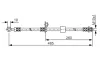 Bremsschlauch Vorderachse BOSCH 1 987 481 054 Bild Bremsschlauch Vorderachse BOSCH 1 987 481 054