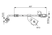 Bremsschlauch BOSCH 1 987 481 113