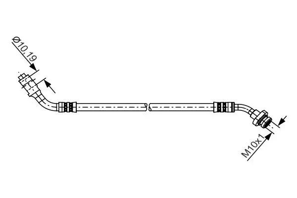 Bremsschlauch BOSCH 1 987 481 227