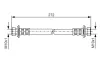 Bremsschlauch Vorderachse innen BOSCH 1 987 481 307