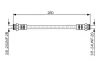 Bremsschlauch BOSCH 1 987 481 346