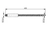 Bremsschlauch Hinterachse links BOSCH 1 987 481 358 Bild Bremsschlauch Hinterachse links BOSCH 1 987 481 358