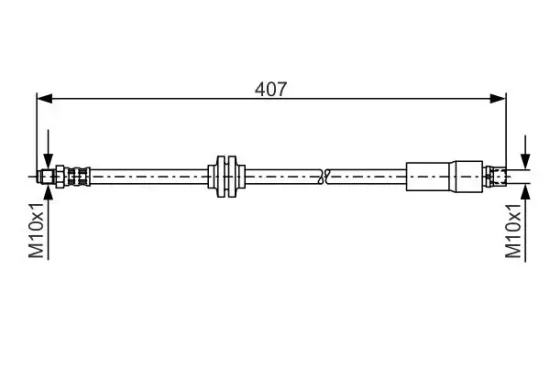 Bremsschlauch BOSCH 1 987 481 367 Bild Bremsschlauch BOSCH 1 987 481 367