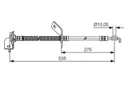 Bremsschlauch BOSCH 1 987 481 414