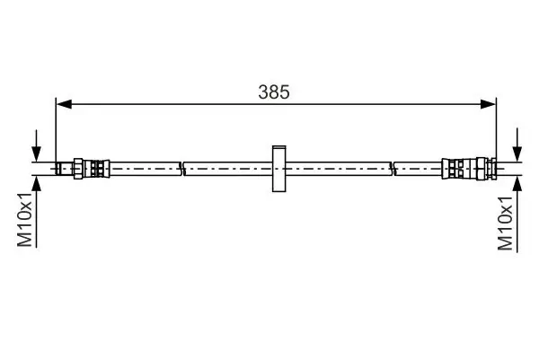 Bremsschlauch BOSCH 1 987 481 531