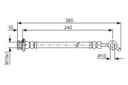 Bremsschlauch BOSCH 1 987 481 571