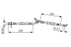 Bremsschlauch Vorderachse rechts BOSCH 1 987 481 597