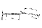 Bremsschlauch BOSCH 1 987 481 597