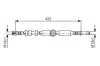 Bremsschlauch Hinterachse BOSCH 1 987 481 601