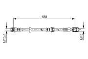 Bremsschlauch BOSCH 1 987 481 632