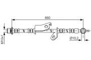 Bremsschlauch BOSCH 1 987 481 640