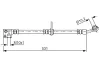 Bremsschlauch Vorderachse links BOSCH 1 987 481 644