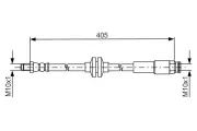 Bremsschlauch BOSCH 1 987 481 671