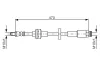 Bremsschlauch BOSCH 1 987 481 672