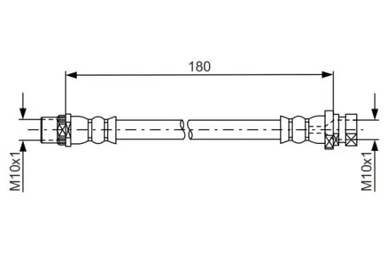 Bremsschlauch BOSCH 1 987 481 682 Bild Bremsschlauch BOSCH 1 987 481 682