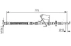 Bremsschlauch Vorderachse links BOSCH 1 987 481 684