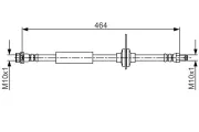 Bremsschlauch BOSCH 1 987 481 702