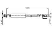 Bremsschlauch BOSCH 1 987 481 703