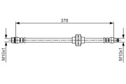 Bremsschlauch BOSCH 1 987 481 707