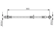 Bremsschlauch BOSCH 1 987 481 709